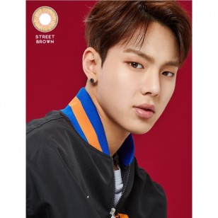 MnX STREET BROWN(月拋)